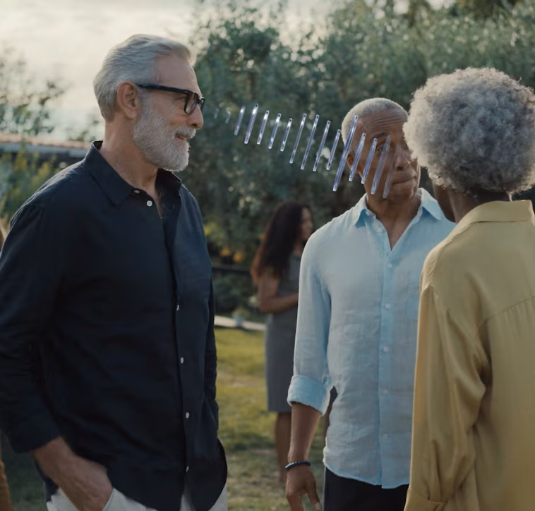 Lunettes Nuance Audio portées par un homme